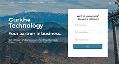 Desktop Screenshot of gurkhatech.com